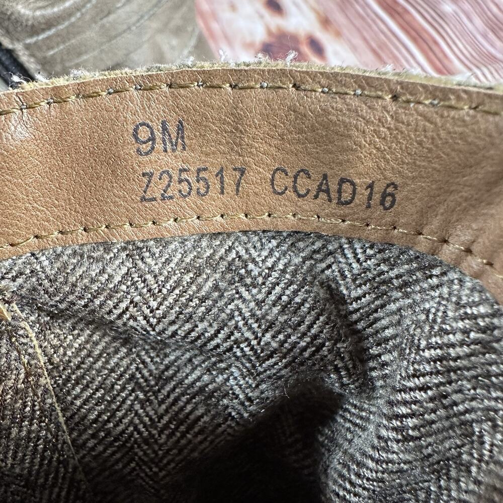 boc ALICUDI Womens Size 9 Brown Side Zip Up Block Heel Ankle Boots Booties Shoes - Picture 10 of 11